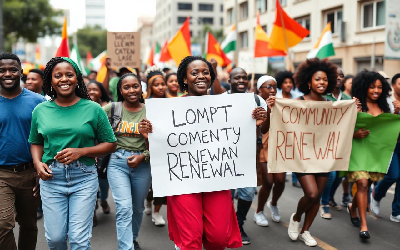 Community renewal march